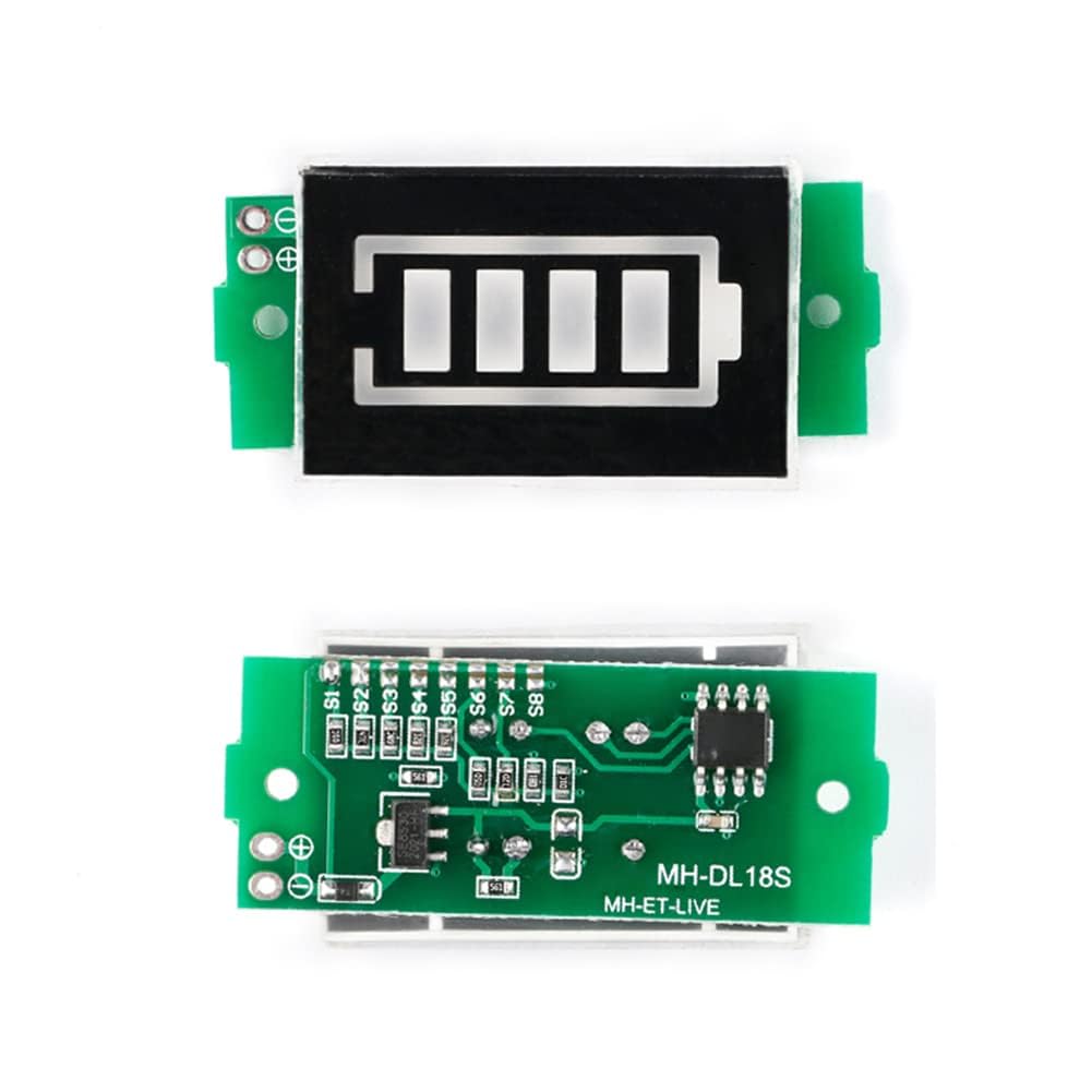 1S to 8S Battery level Indicator Module Li-ion Battery