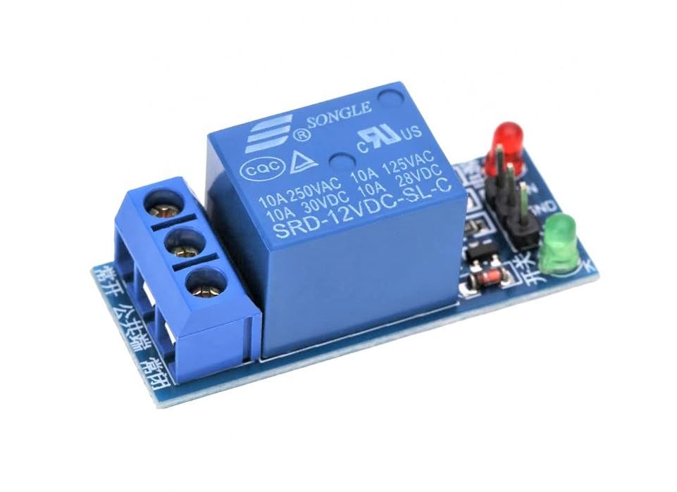 12V Relay module single channel low level trigger