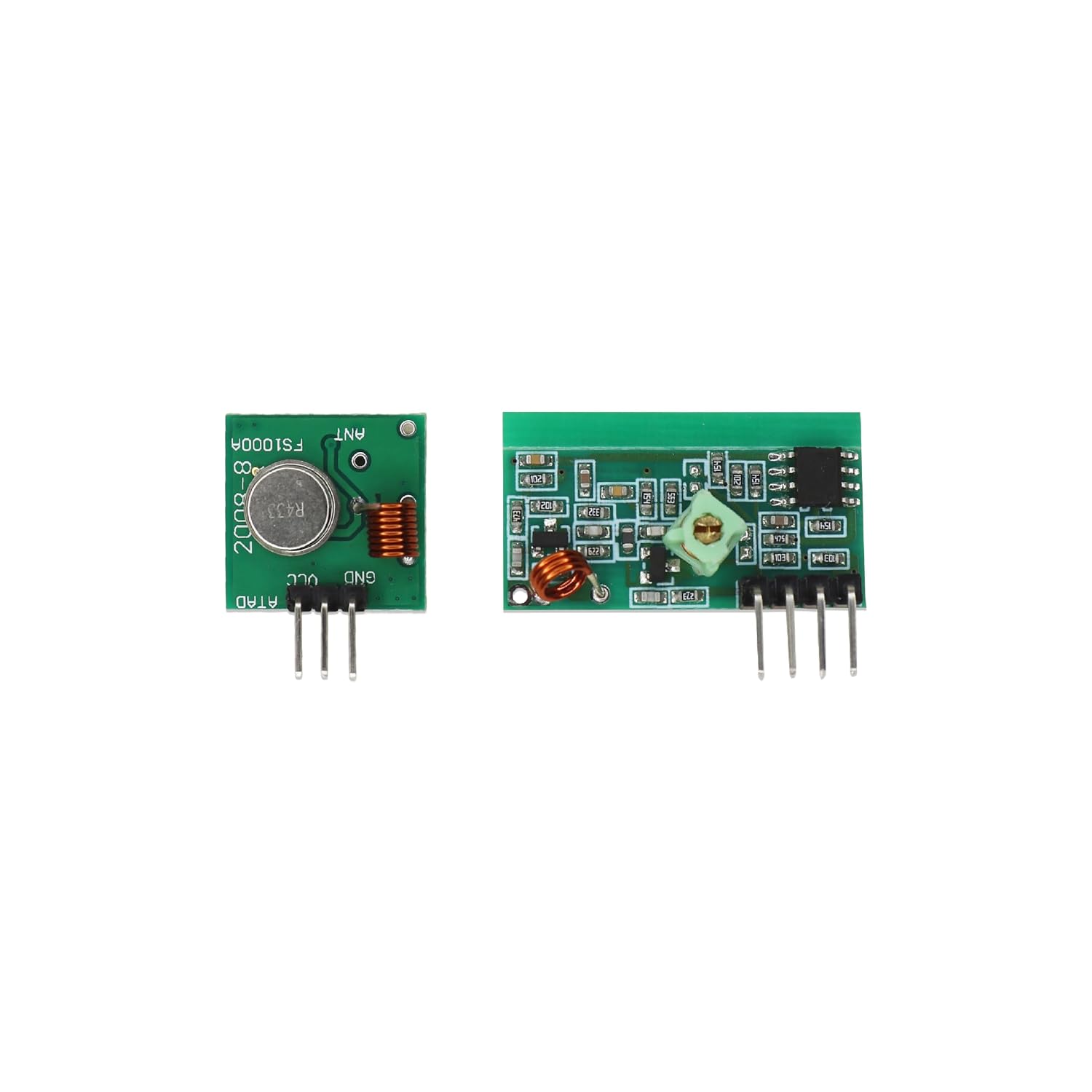 433 MHz RF Wireless Transmitter and Receiver kit