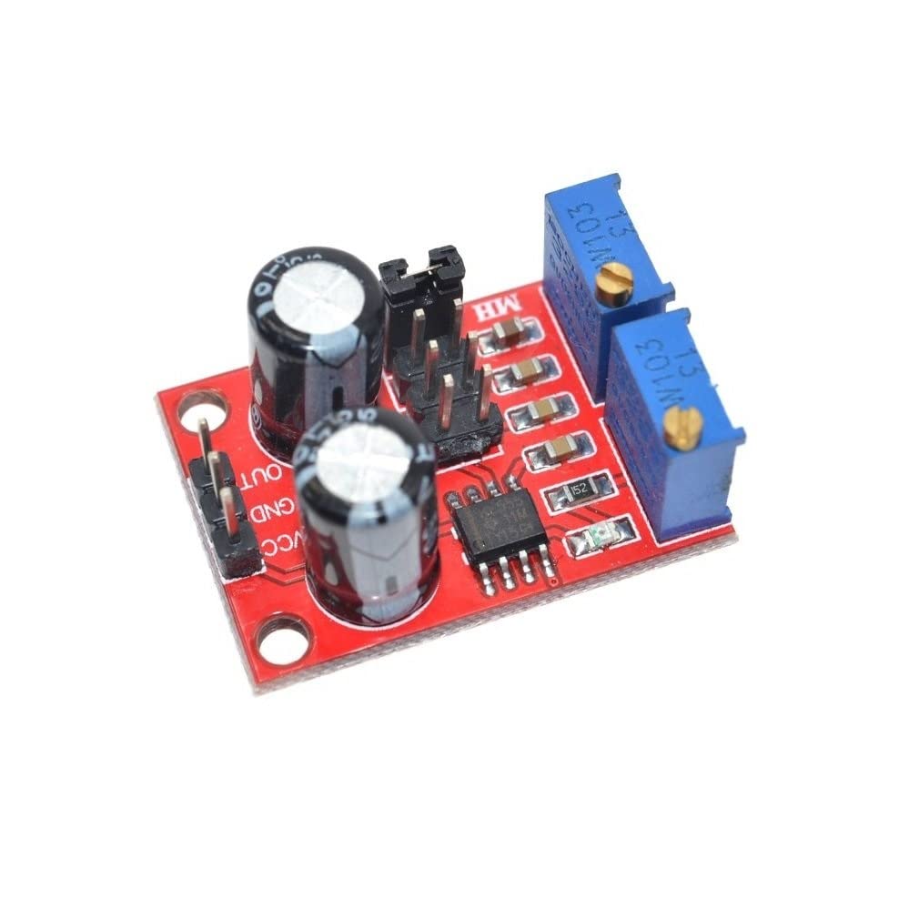 NE555 Pulse Frequency Duty Cycle Adjustable Module Generator