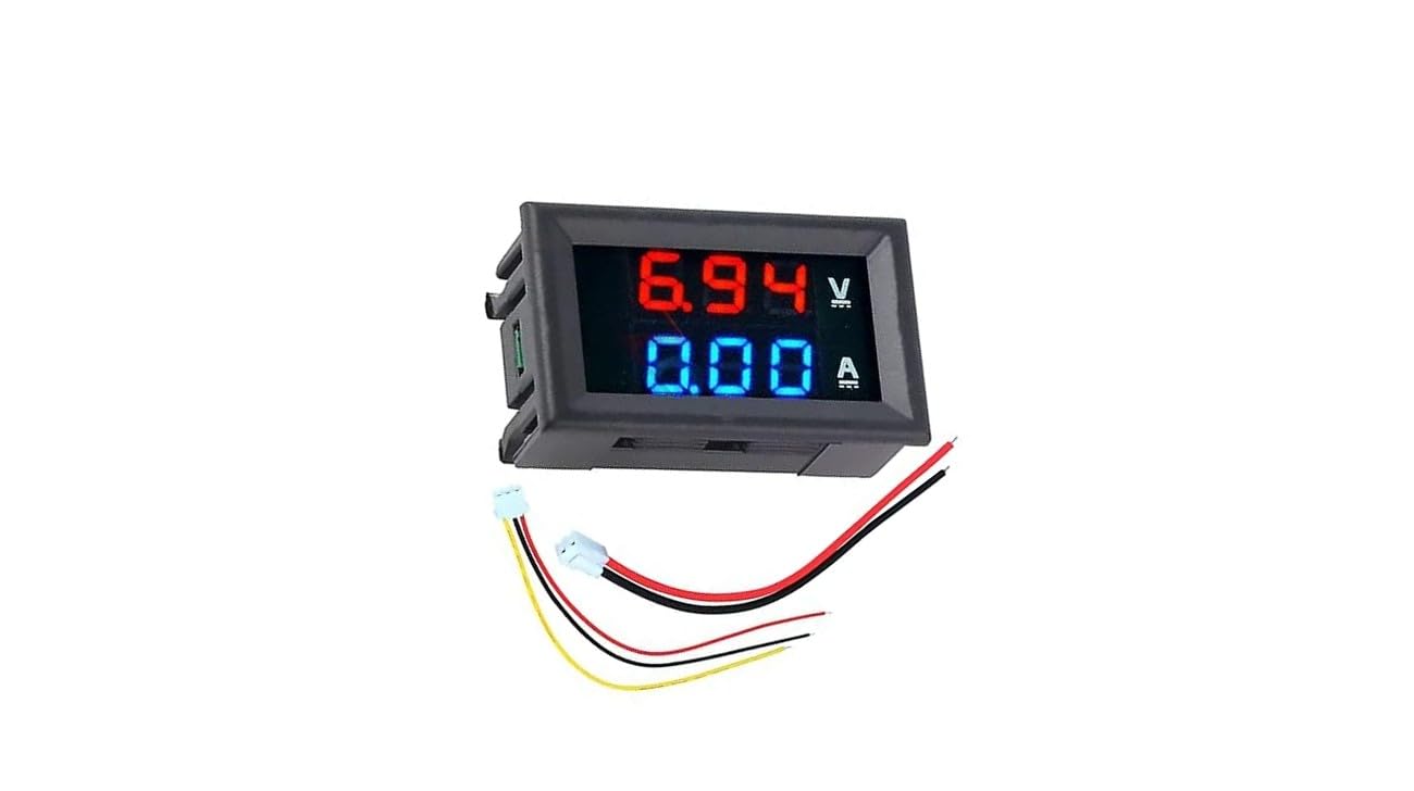 Dual Led 0.28 Display for Dc0-100v 100a Voltage and current test digital instrument digital meter panel Amplifier red blue 100A